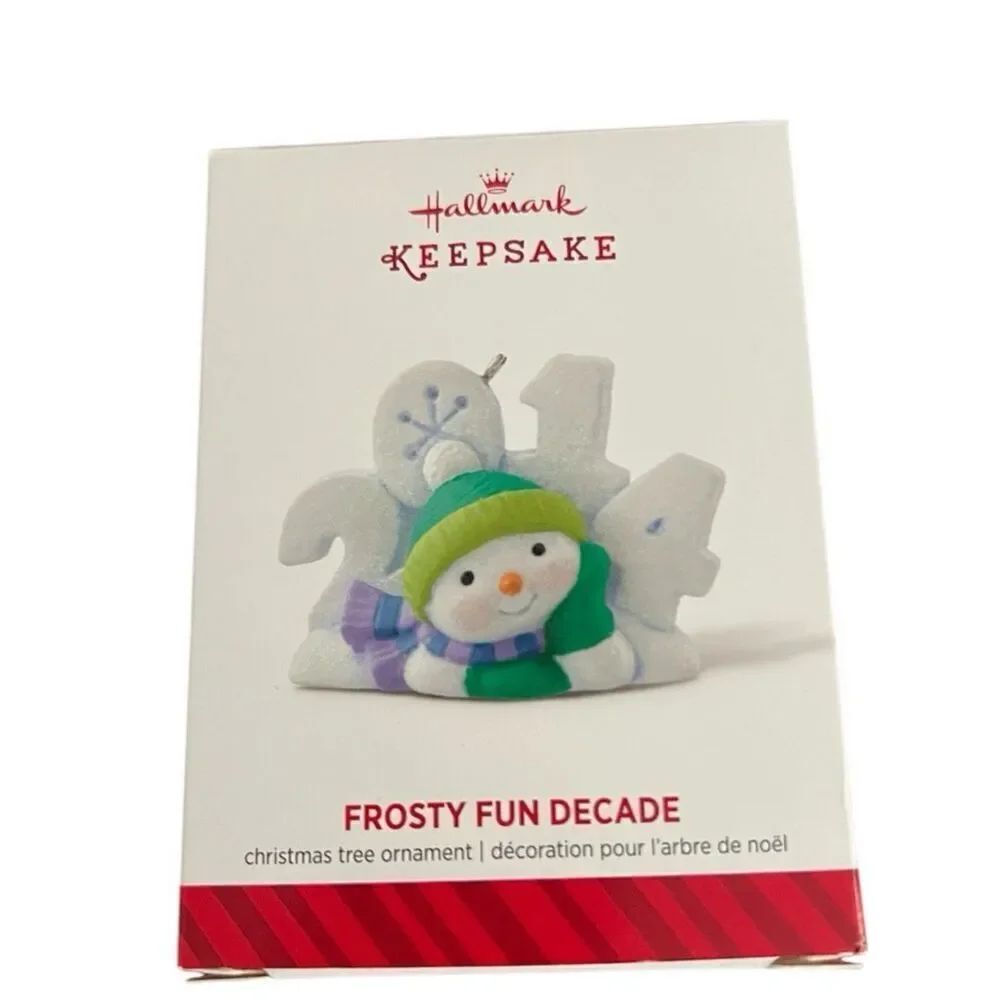 Hallmark Keepsake Ornament 2014 Frosty Fun Decade 5th fifth in series